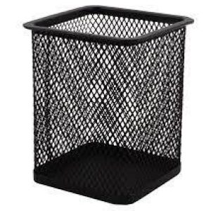 Pen Holder Mesh Metal black